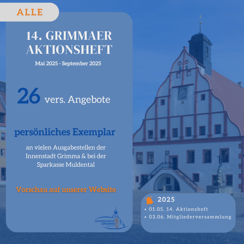 14. Aktionsheft nun erhältlich!