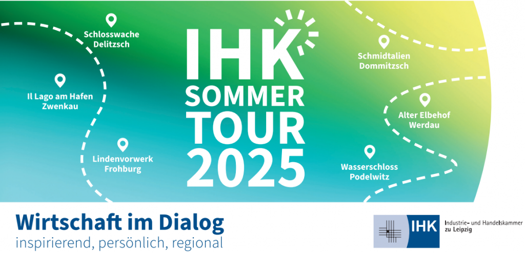 IHK-Sommertour 2025 – Einladung zum Austausch am Wasserschloss Podelwitz