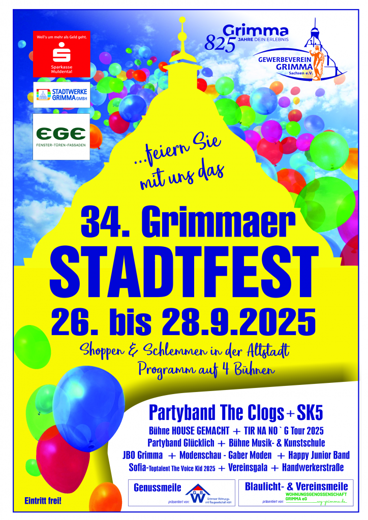 34. Stadtfest Grimma