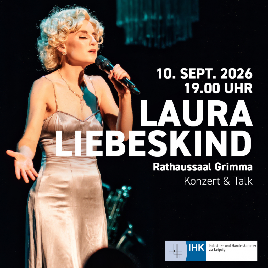 Wirtschaft trifft Kultur – Konzert & Talk mit Laura Liebeskind in Grimma