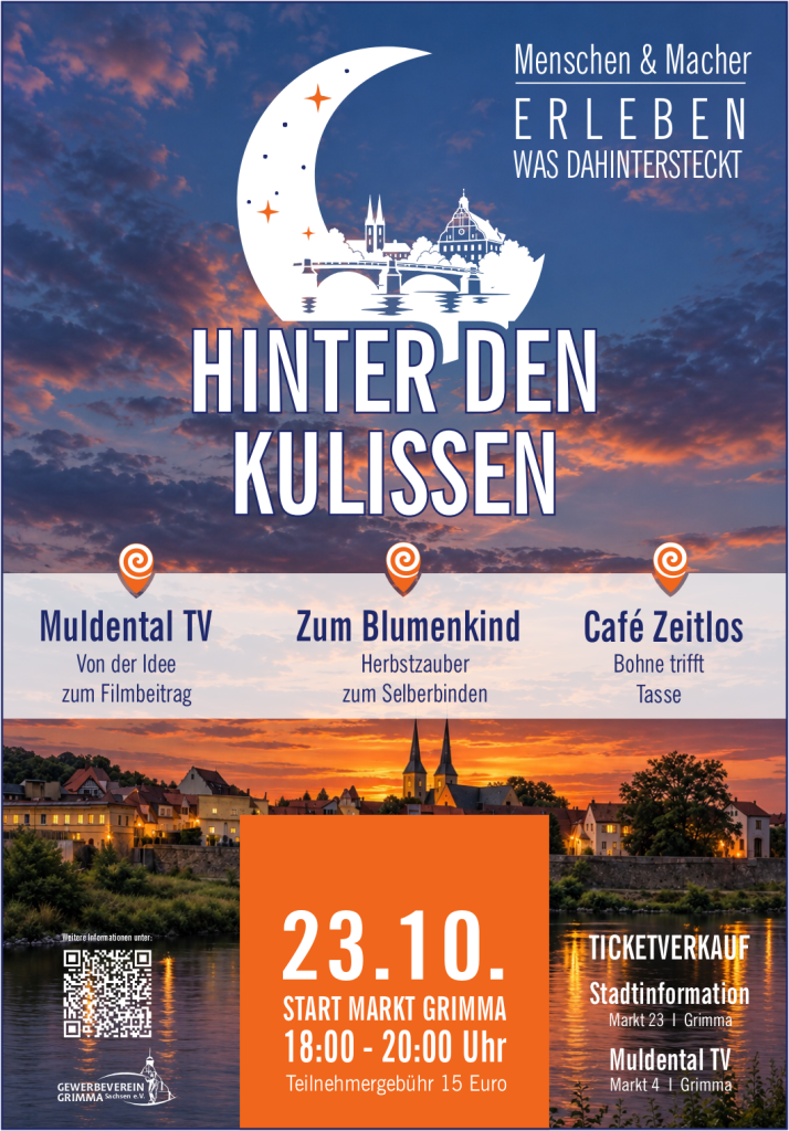 „Hinter den Kulissen“ – Grimma ganz neu erleben